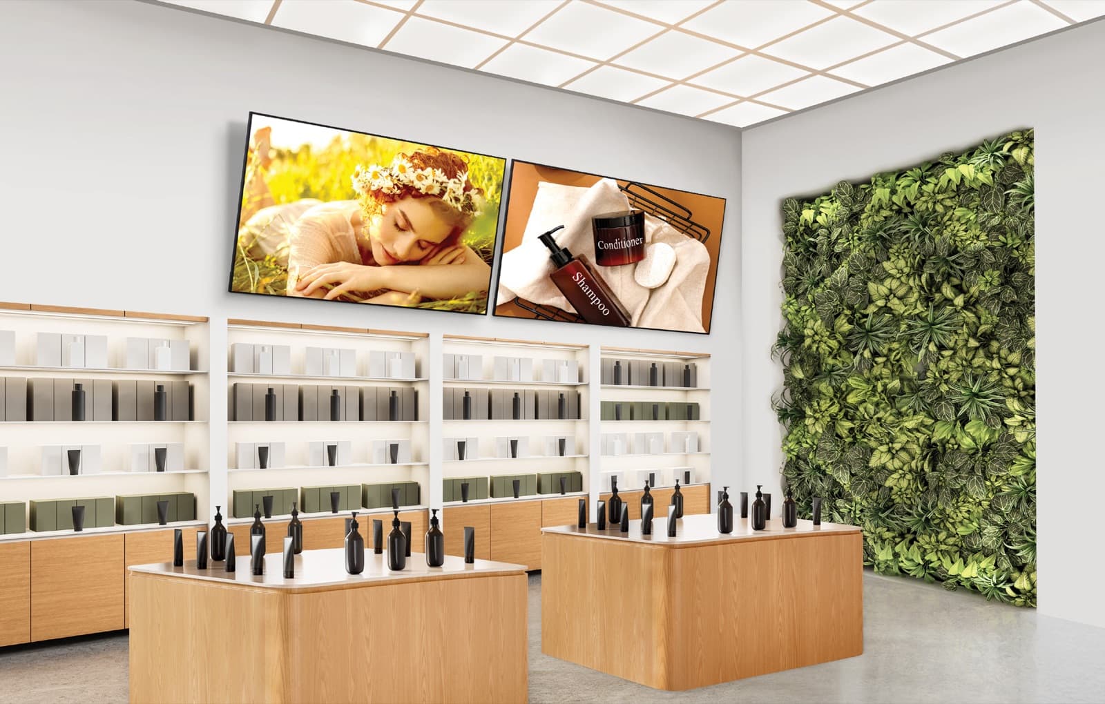 LG UL5Q retail signage